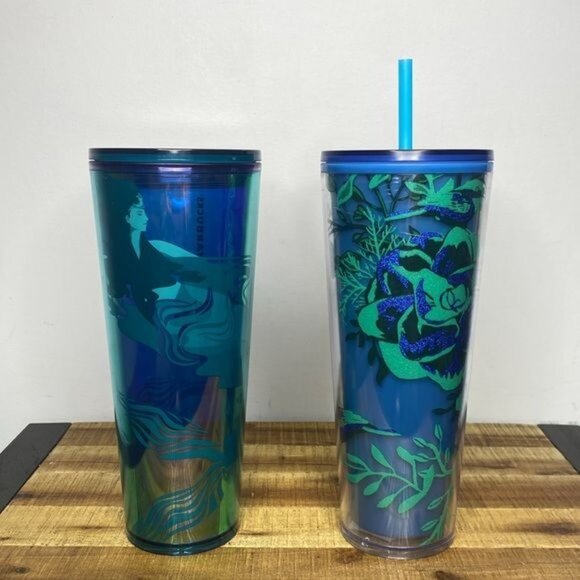 Lot of 9 Starbucks 24 oz Tumblers - Picture 3 of 11